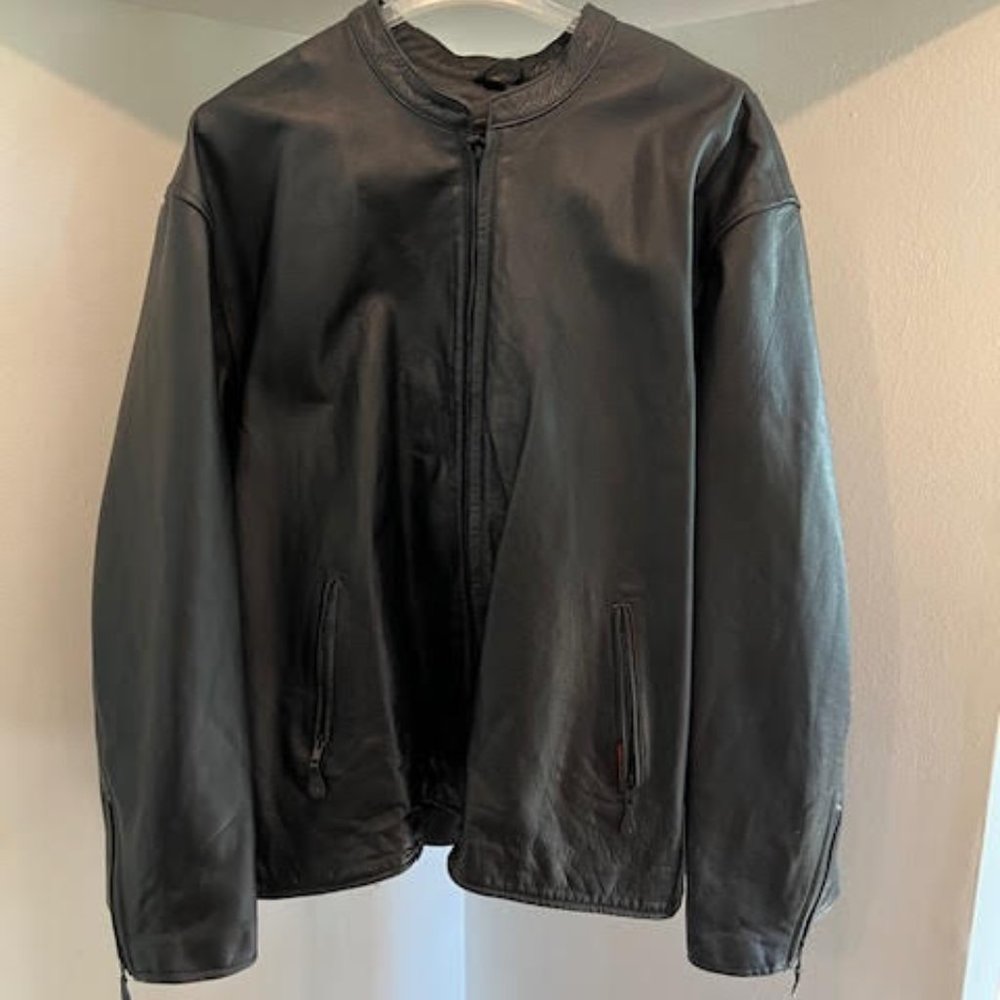 Men's 3XL Harley Davidson Leather Riding Jacket